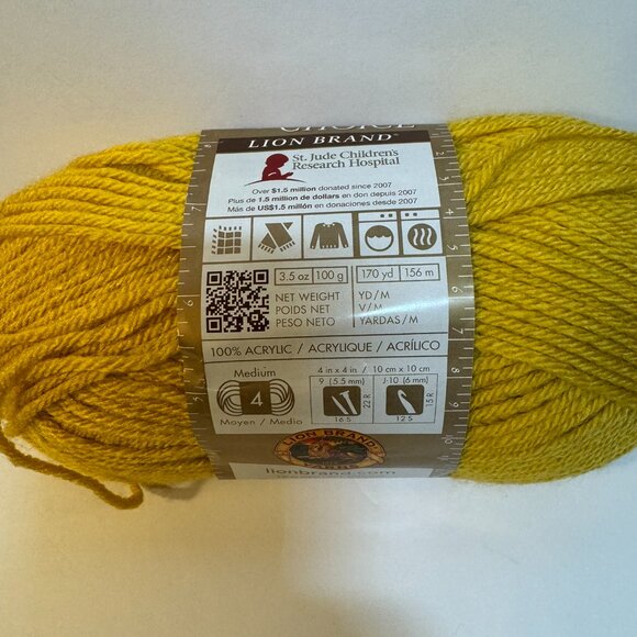 1 Skein Vanna's Choice Yarn - Mustard - Picture 3 of 4